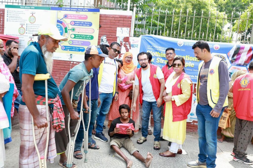 Clothing Donation for Street People