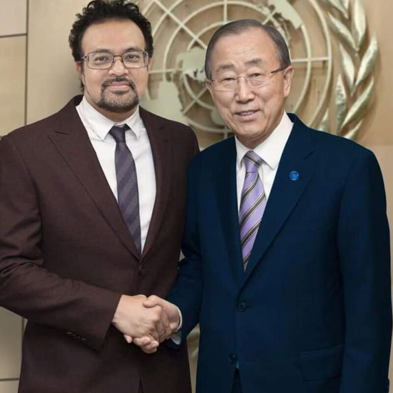 Ban Ki Moon kept his promise to M Miraz Hossain given two years ago