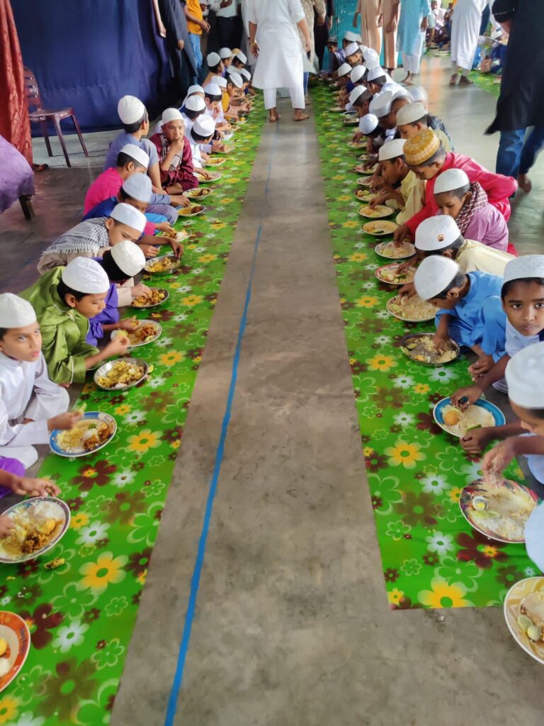 Education Materials and Food Distribution Program