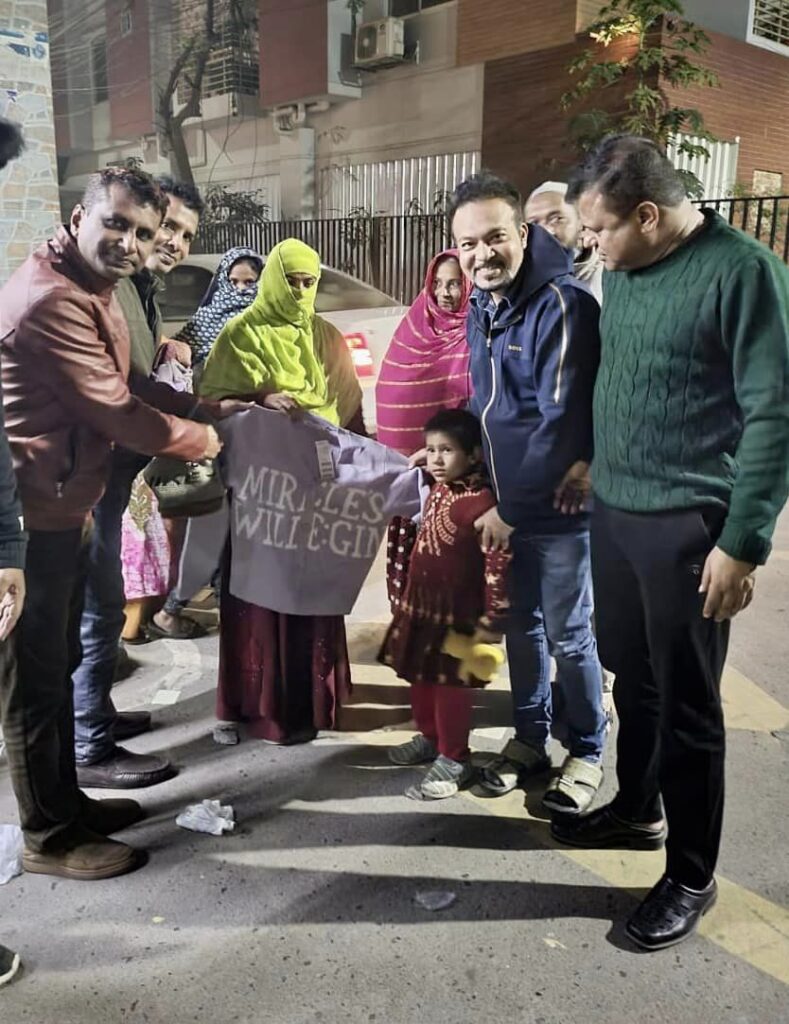 Winter Clothes Distribution - M Niraz Hossain