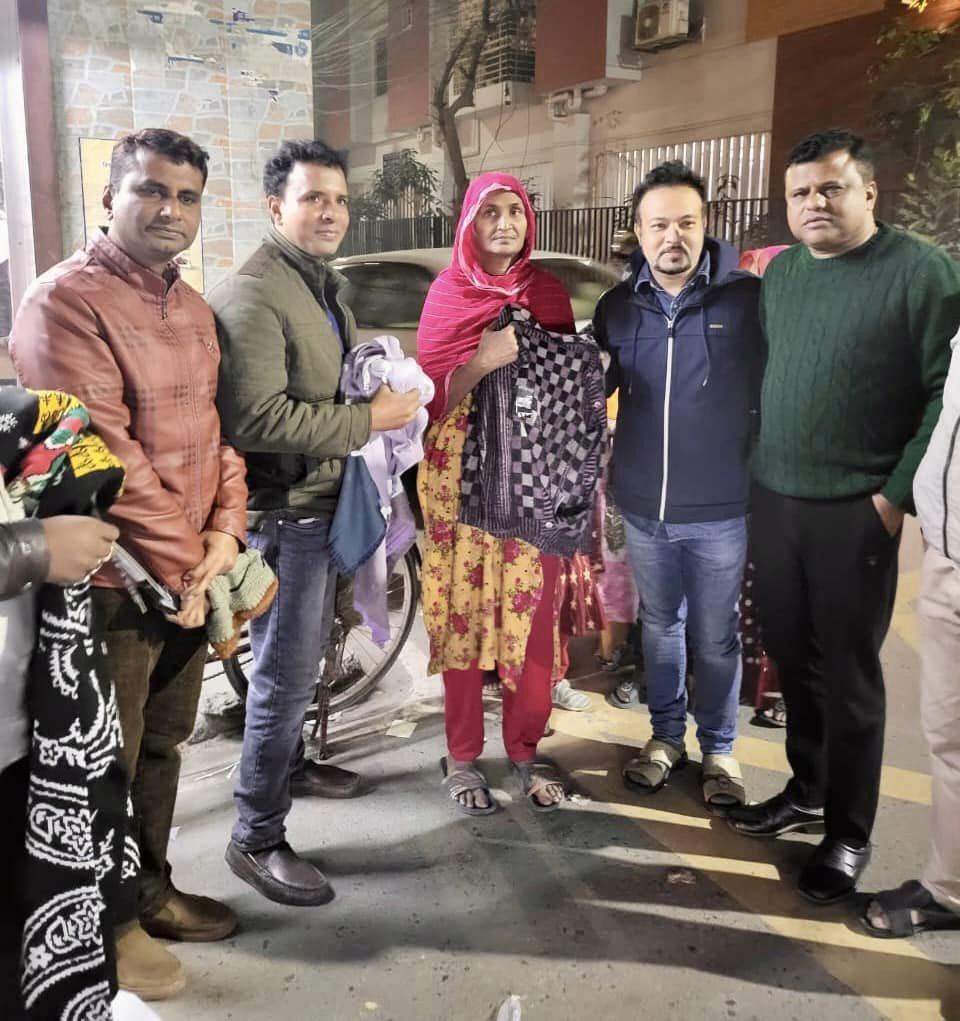 Winter Clothes Distribution - M Niraz Hossain